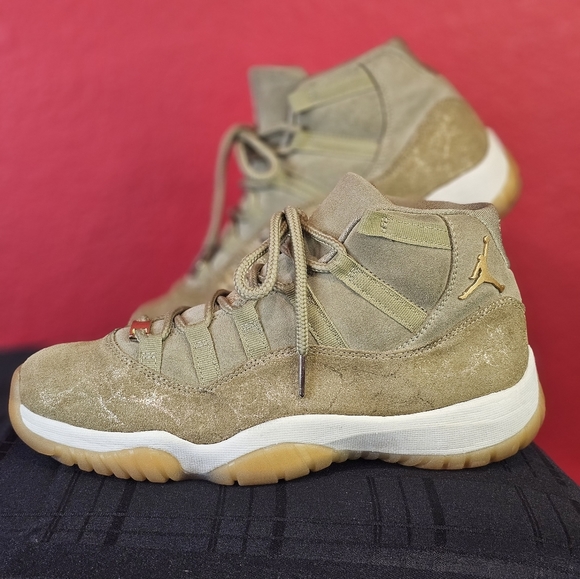 Jordan Shoes - Air Jordan 11 Retro Neutral Olive Women's size 10 Sneakers